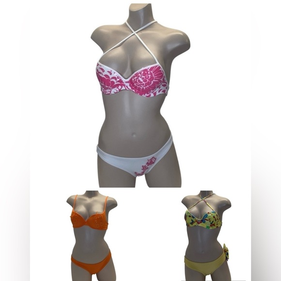 Recco Size Medium Brazilian Bikini Bundle of 3. New With Tags - Picture 1 of 10